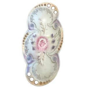 Vintage Porcelain Candy Trinket Nut Dish Decorative Stamped 6350 Made In Germany